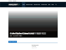 Tablet Screenshot of minecraft-modding.com